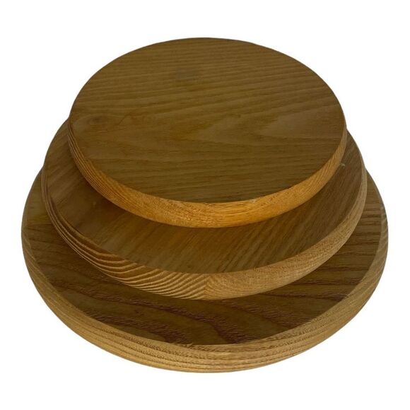 Wooden Counter Top Hot Plate Protectors [Lot of 3] - Picture 6 of 6